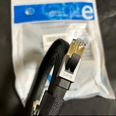 未使用　 CAT8 LANケーブル 3m イーサネット コネクターの画像