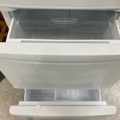 【愛品館江戸川店】保証充実 Panasonic 2021年製 335L 3ドア冷凍冷蔵庫 NR-C342C-Wの画像