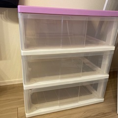 3段衣装ケース