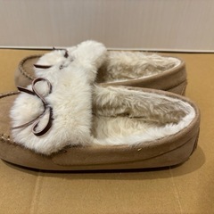 GU キッズモカシンシューズ 21cmの画像