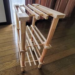木製棚　の画像