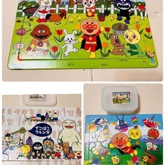 アンパンマン　パズル　知育玩具
