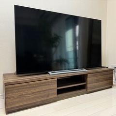 【美品】東芝 REGZA 有機ELテレビ 大画面 55インチ テレビボード付き