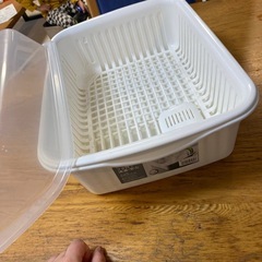 水切りセット、フード付きの画像