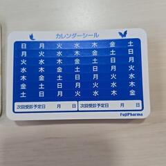 ピルケース　カレンダーシールの画像