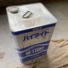 塗料 ペンキ ホワイト 白 20kg　未開封 