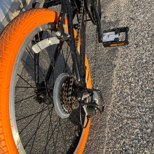 美品　DOPPELGANGER 折り畳み自転車SHIMANO 21速20インチ 