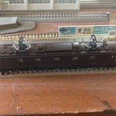 EF58 初期形大窓 茶 電気機関車 ライト点灯・走行動作確認済み、Nゲージ KATO 3020-4の画像
