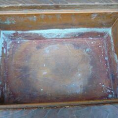 長火鉢（関西火鉢）杉材　蓋付きの画像