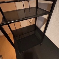 収納棚付きデスク
