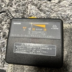ニトリ　ホットカーペットの画像