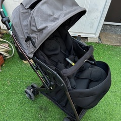 オプティアクッショングレイス【美品】Aprica ベビーカー最上...
