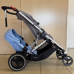 Phil&Teds voyager 二人乗りベビーカー