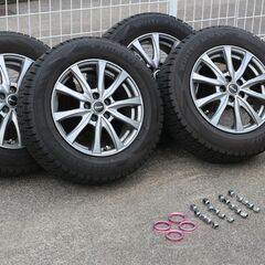 スタッドレスタイヤ　195/65/R15　ダンロップ　WinterMax 02　【使用頻度 少】の画像