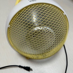 MORITA ミニハロゲンヒーター MS-H624 イエロー　電...