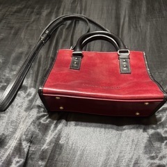 jean paul gaultier バーガンディ ハンドバッグ