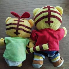 しまじろう＆はなちゃんぬいぐるみセットの画像