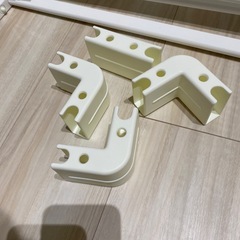 KATOJI木製ベビーサークル 扉付（ホワイト）の画像
