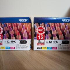 ブラザーインクジェットカートリッジLC12-4PK