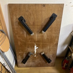 座卓　ブラウン　折り畳み