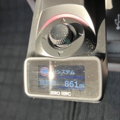 配線不要　差し込むだけ　コムテック GPSレーダー探知機　ZERO 109Cの画像