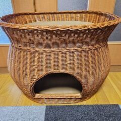 ラタンキャットハウス　猫ちぐら