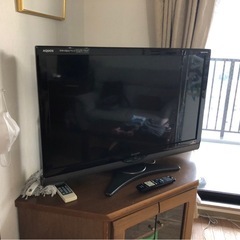 終了　40型　液晶テレビ