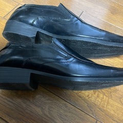 メンズ27㌢　黒靴の画像