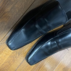 メンズ27㌢　黒靴の画像
