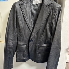 羊革　本革　ジャケット　レディース