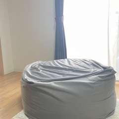 無印良品 ビーズクッション カバー付き 正規品 グレー