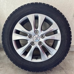 期間限定値下げ↓中古◆TOYOTA◆ヴォクシー◆スタッドレスタイヤ◆ホイール付き◆205R16の画像