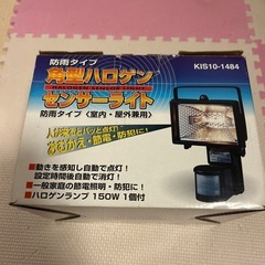 屋外用人感センサーライト