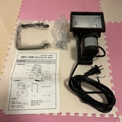 屋外用人感センサーライトの画像