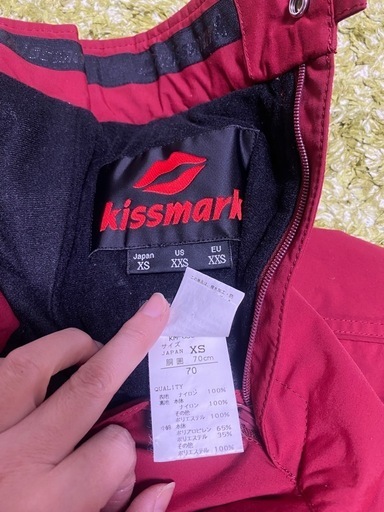 キスマーク スキーウェア 手袋 パスケース セット おまけ付き ボードn