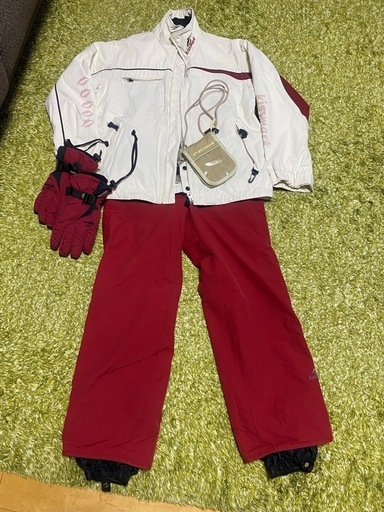 キスマーク スキーウェア 手袋 パスケース セット おまけ付き ボードn