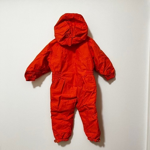 mont-bell 子ども用スキーウェア 90サイズ オレンジ