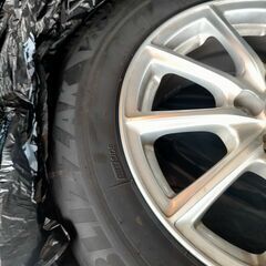9分山スタッドレス&アルミホイール195/65R15 4本 ブリヂストンBRIDGESTONE ブリザックBLIZZAK VRX2+ECO FORME 15インチ 2021年11月製造の画像