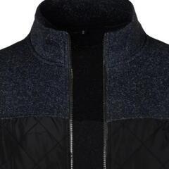 20%オフ🉐新品☆カーディガンジャケット、秋冬カジュアルスタンドカラーフルジップコート、長袖レギュラーフィットジャケットS（ＪＰ-L）の画像