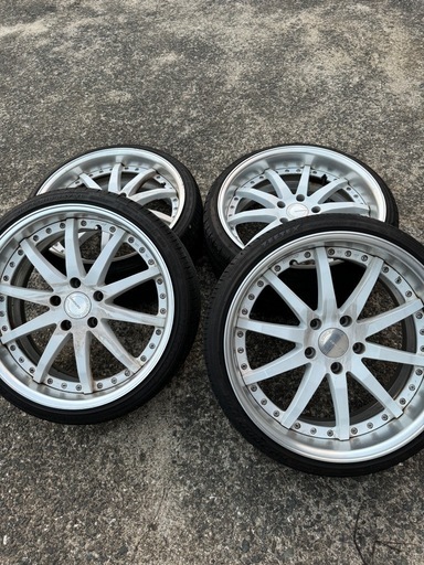 work 19インチPCD120 8j 8.5j ミニクーパー BMW 等に