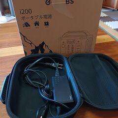 GOLABS I200 ポータブル電源◆災害対策やアウトドアに最適！付属品付き◆一部機能不良ありの画像