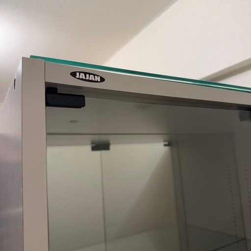 JAJAN コレクションケース ワイド 開き戸 ハイタイプ ミラー付き