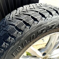 BLIZZAK DM-V1　225/65R17 スタッドレス ・BS FEID 17×7J PCD114.3-5H ホイール 4本セットの画像