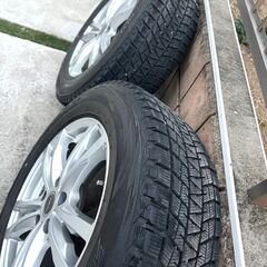 BLIZZAK DM-V1　225/65R17 スタッドレス ・BS FEID 17×7J PCD114.3-5H ホイール 4本セットの画像