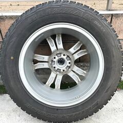 BLIZZAK DM-V1　225/65R17 スタッドレス ・BS FEID 17×7J PCD114.3-5H ホイール 4本セットの画像