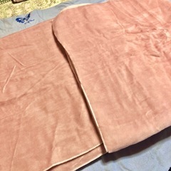 2枚セット🌟敷き毛布  冬布団　ピンク 140×240  ※お布...