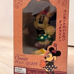 ミニーマウス　ポンライト　未開封新品