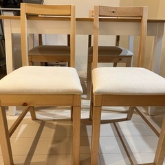 IKEA　ダイニングテーブルセットの画像