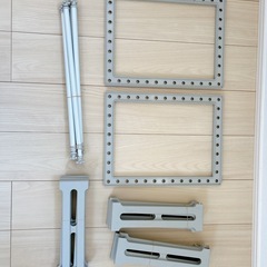 シンク下収納ラック　伸縮タイプの画像