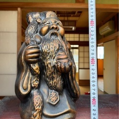 寿老人　御利益は長寿　目の上が欠けているので0円